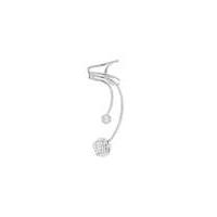 Sterling Silver Wire Rose Ear Cuff