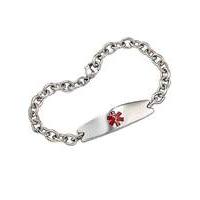 Stainless Steel Ladies Medic Bracelet