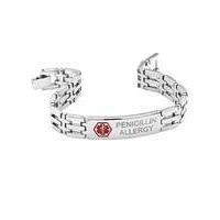 Stainless Steel Gents Medic Bracelet