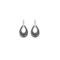 Sterling Silver & Ceramic Earrings