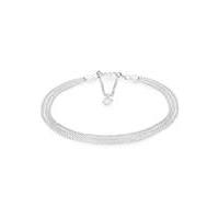 Sterling Silver 3 Strand Bracelet