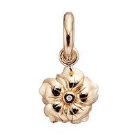 Story Gold Plated Clear CZ Flower Charm 5208819