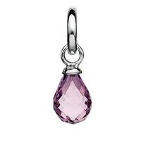 story silver faceted purple amethyst drop 4408814