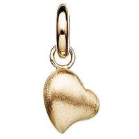 story gold plated matt heart 5008807