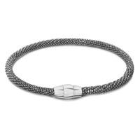 sterling silver black sparkle magnetic bracelet 8283202