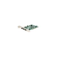 StarTech.com 4 Port PCI 1394a FireWire Adapter Card with Digital Video Editing Kit - 3 x 6-pin Female IEEE 1394a FireWire External