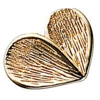 Story Sterling Silver Gold Plated Heart Charm 5008951