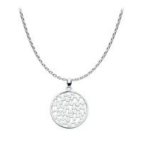 Sterling Silver Round Champagne Pendant 90180HP006