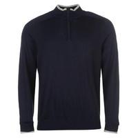 stuburt casual zip neck sweater mens