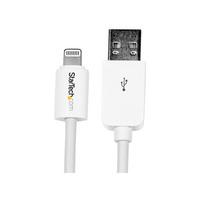 startechcom usblt3mw 3m long white apple lightning connector u