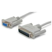 StarTech SCNM925FM 3m Cross Wired DB9 - DB25 Serial Null Modem Cab...