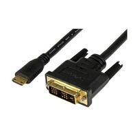 StarTech HDCDVIMM2M 2m Mini HDMI To DVI-D Cable - M/M
