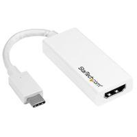 StarTech.com CDP2HDW USB-C To HDMI Adapter - White