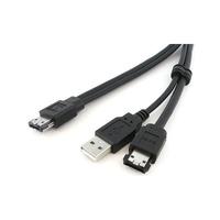 startech esatausbmm3 1m esata and usb a to power esata cable mm