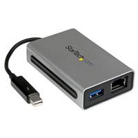 StarTech.com TB2USB3GE Thunderbolt To Gigabit Ethernet + USB 3.0 D...