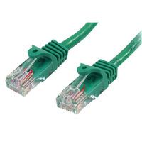 StarTech 45PAT2MGN Cat5e Snagless Patch Cable RJ45 Connectors 2m Green