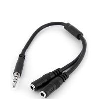 StarTech MUYHSMFF 3.5mm 4-position Male To 2x 3.5mm Female Headset...