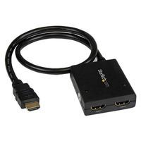 StarTech.com ST122HD4KU 2 port HDMI 1.4 Splitter Cable - USB Power...