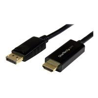 StarTech.com DP2HDMM1MB DisplayPort To HDMI Converter Cable - 3 ft...