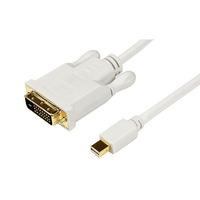 StarTech.com MDP2DVIMM6W Connects A Mini DisplayPort Source To A D...