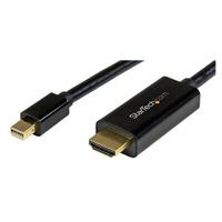 StarTech.com MDP2HDMM2MB Mini DisplayPort To HDMI Cable Converter ...