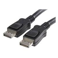 startech displ3m 3m displayport 12 cable with latches certified mm