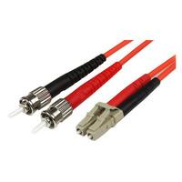 startech 50fiblcst1 1m multimode 50125 duplex fibre patch cable l