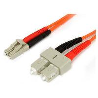 startech fiblcsc2 2m multimode 625125 duplex fibre patch cable l