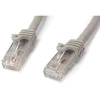 StarTech N6PATC10MGR 10m Grey Snagless Cat6 UTP Patch Cable - ETL ...