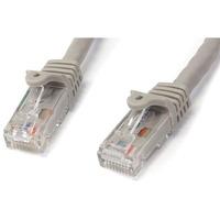 StarTech N6PATC50CMGR 500mm Grey Snagless Cat6 UTP Patch Cable - E...