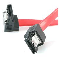 StarTech LSATA12RA1 300mm Latching SATA Cable - 1 Right Angle