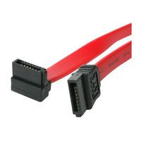 StarTech SATA8RA1 200mm SATA To Right Angle SATA Serial ATA Cable ...