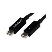 startech tboltmm1m 1m thunderbolt cable mm black