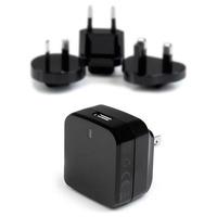 StarTech USB1PACVBK USB 2.0 International Wall Charger With Quick ...