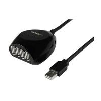 StarTech USB2EXT4P15M 15m USB 2.0 Active Cable With 4 Port Hub