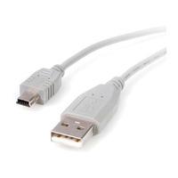 startech usb2habm1 300mm mini usb 20 cable a to mini b mm