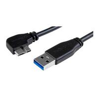 StarTech USB3AU2MLS 2m USB A 3.0 To Micro B Left Angle Slim Cable