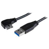 StarTech USB3AU50CMLS 500mm USB A 3.0 To Micro B Left Angle Slim Cable