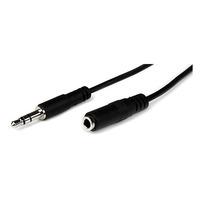 startech mu1mmfs 1m slim 35mm stereo extension audio cable mf