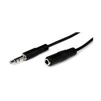 StarTech MU2MMFS 2m Slim 3.5mm Stereo Extension Audio Cable - M/F