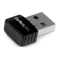 StarTech USB300WN2X2C USB 2.0 300Mbps Mini Wireless N Adaptor Black