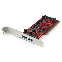 StarTech.com PCIUSB3S22 2 Port PCI SuperSpeed USB 3.0 Card Adapter
