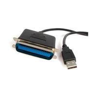 StarTech.com ICUSB128410 10 ft USB To Parallel Printer Adapter - M/M