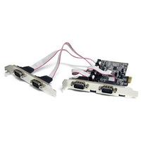 StarTech.com PEX4S553 4 Port Native PCI Express RS232 Serial Adapt...