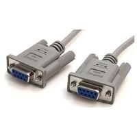 StarTech SCNM9FF 3m DB9 Serial RS232 Null Modem Cable F/F