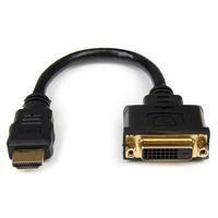 StarTech HDDVIMF8IN 200mm HDMI To DVI-D Video Cable Adaptor - M/F