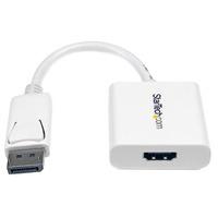 StarTech.com DP2HDSW DisplayPort To HDMI Active Adapter White