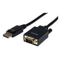 StarTech.com DP2VGAMM6 6 ft DisplayPort To VGA Cable - M/M