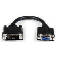 StarTech DVIVGAMF8IN 200mm DVI To VGA Cable Adaptor - M/F