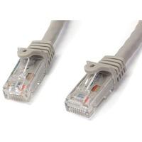 StarTech N6PATC1MGR 1m Grey Snagless Cat6 UTP Patch Cable - ETL Ve...